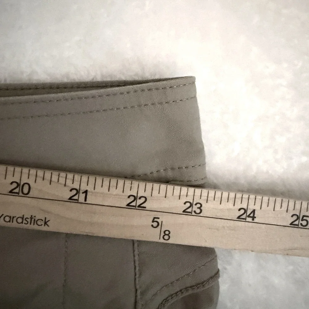 prAna Halle Straight Pants Womens 22W Tan Excellent Hiking Outdoor Stretch Zion
